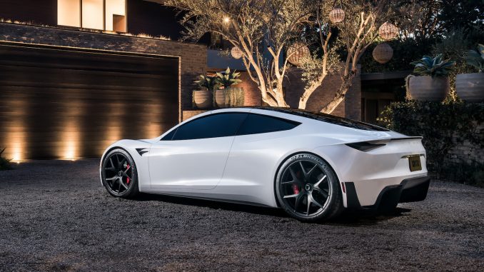 Tesla roadster deals electric car